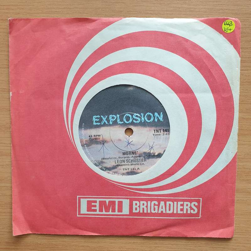 Leon Schuster  Morné - Vinyl 7" Record - Very-Good+ Quality (VG+) (verygoodplus7)