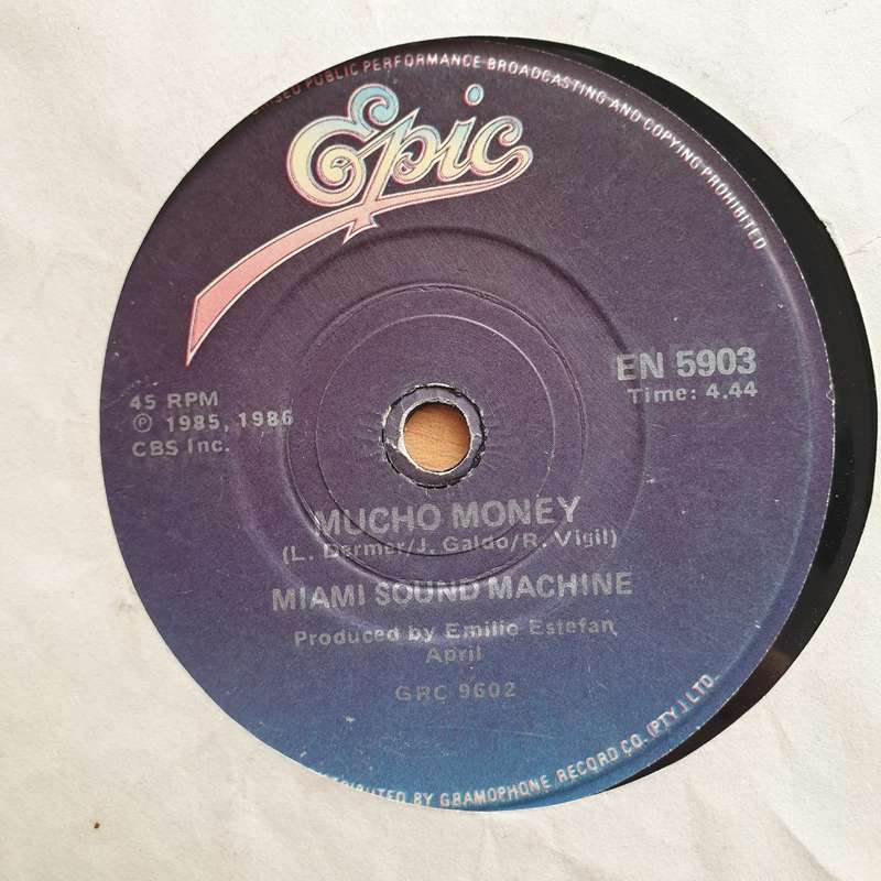 Miami Sound Machine  Conga! - Vinyl 7" Record - Very-Good Quality (VG)  (verry7)