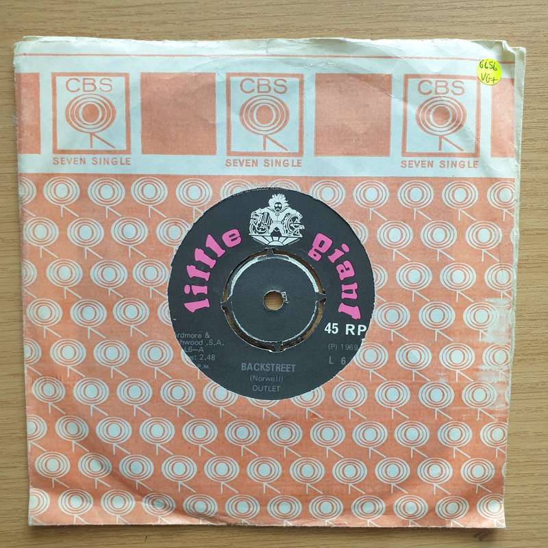 Outlet  Backstreet / Konkoktion - Vinyl 7" Record - Very-Good+ Quality (VG+) (verygoodplus7)