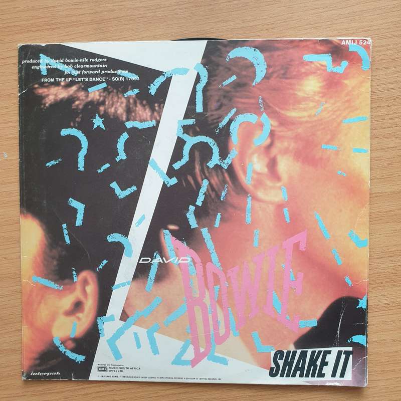 David Bowie  China Girl - Vinyl 7" Record - Very-Good+ Quality (VG+) (verygoodplus7)