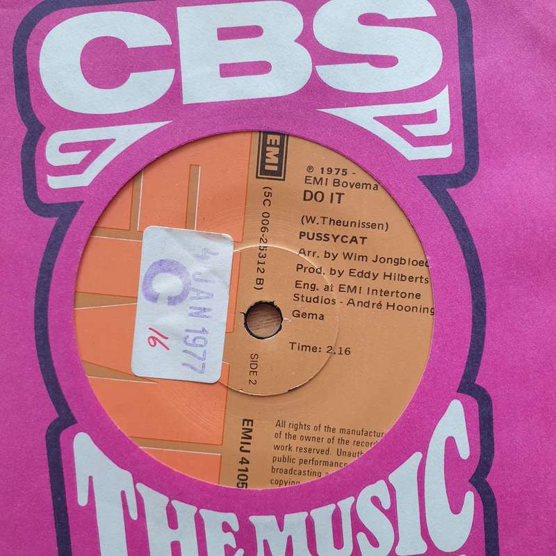 Pussycat  Mississippi - Vinyl 7" Record - Very-Good+ Quality (VG+) (verygoodplus7)