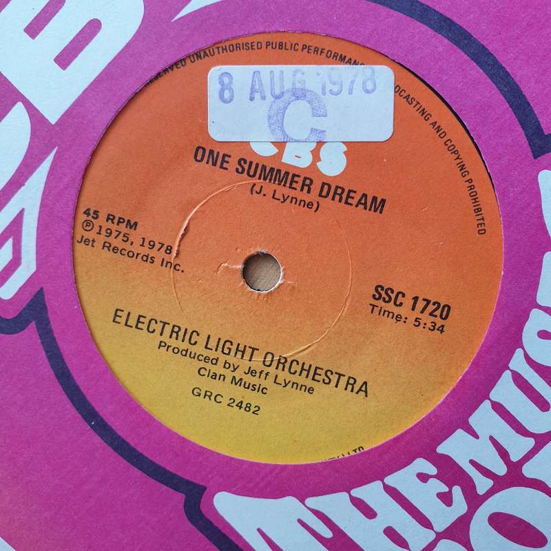 Electric Light Orchestra  Mr. Blue Sky - Vinyl 7" Record - Very-Good+ Quality (VG+) (verygoodp...