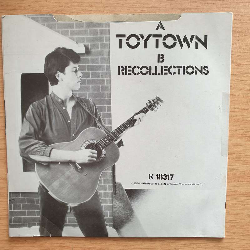 Jon Hart  Toytown - Vinyl 7" Record - Very-Good+ Quality (VG+) (verygoodplus7)