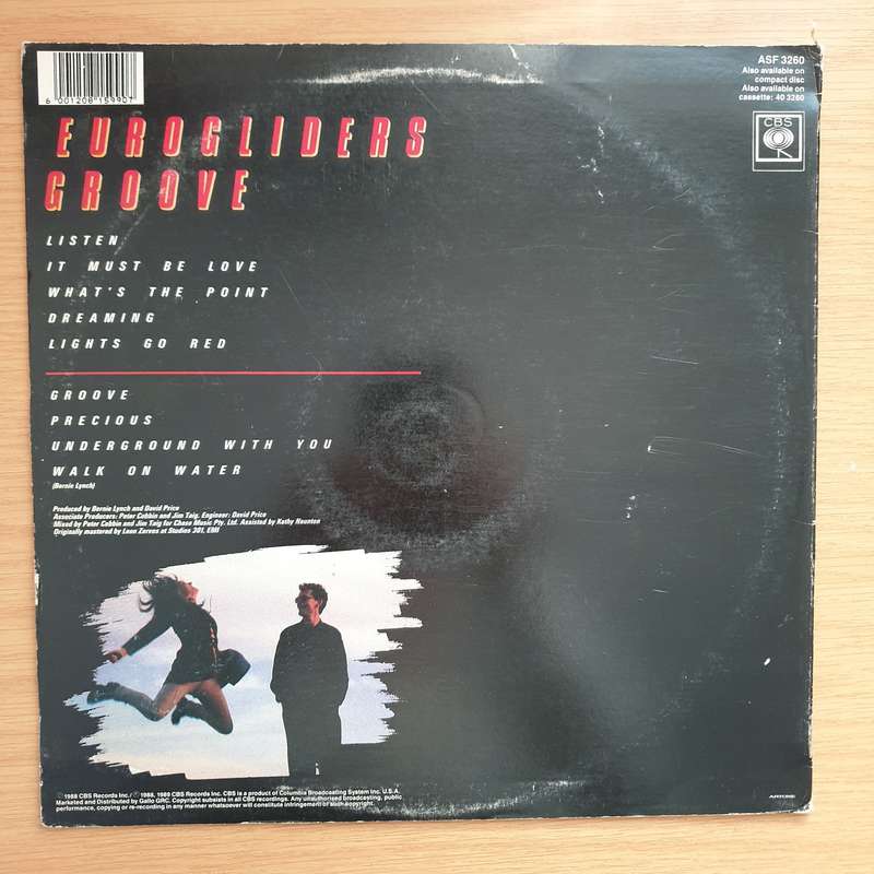 Eurogliders  Groove  Vinyl LP Record - Very-Good+ Quality (VG+) (verygoodplus)