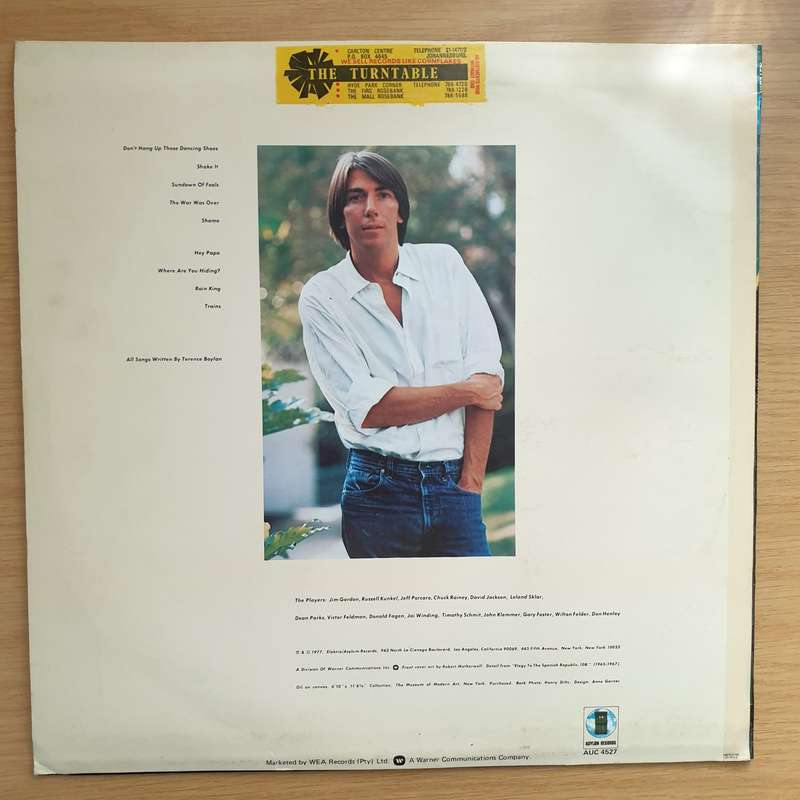 Terence Boylan  Terence Boylan - Vinyl LP Record - Very-Good+ Quality (VG+)