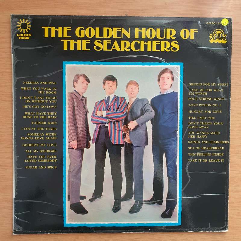 The Searchers  Golden Hour Of The Searchers - Vinyl LP Record - Very-Good+ Quality (VG+)