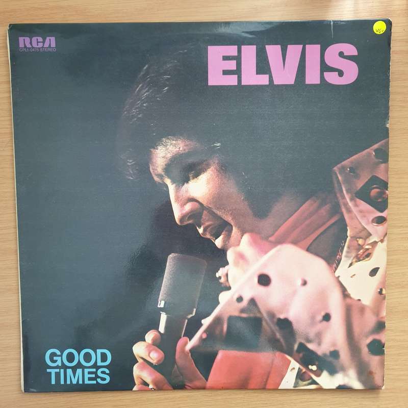Elvis Presley  Good Times -  Vinyl LP Record - Very-Good+ Quality (VG+)