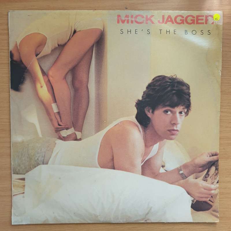 Mick Jagger  She's The Boss - Vinyl LP Record - Very-Good Quality (VG) (verry)