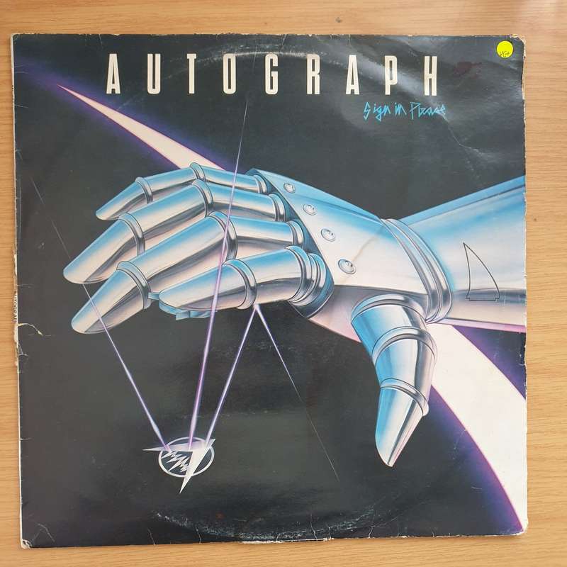 Autograph  Sign In Please -  Vinyl LP Record - Very-Good+ Quality (VG+)