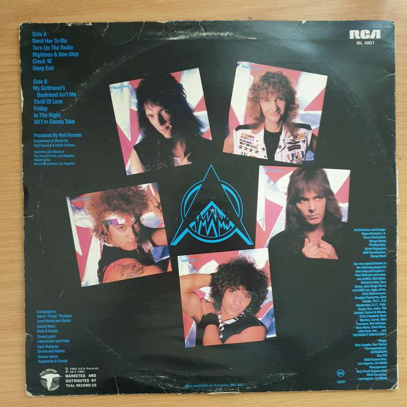 Autograph  Sign In Please -  Vinyl LP Record - Very-Good+ Quality (VG+)