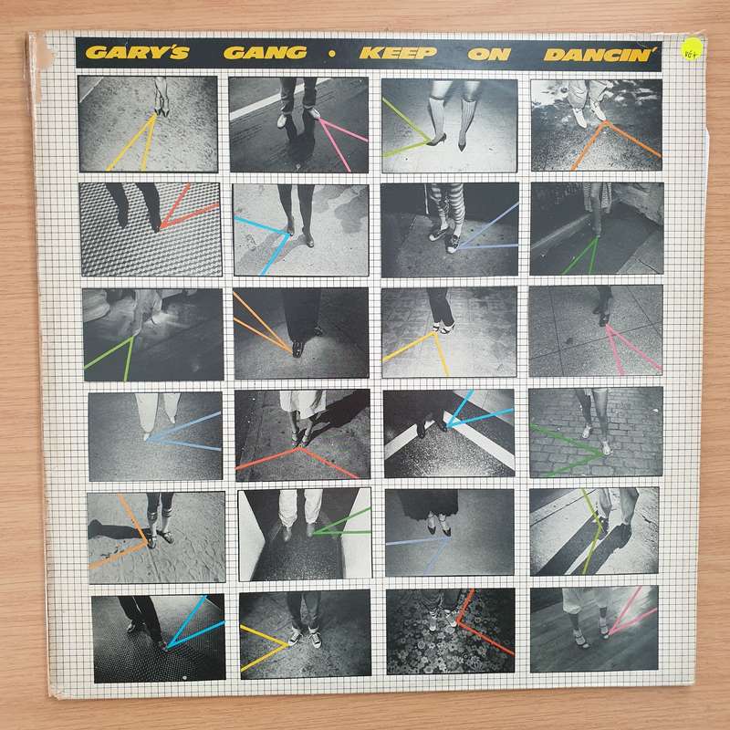 Gary's Gang  Keep On Dancin' -  Vinyl LP Record - Very-Good+ Quality (VG+)
