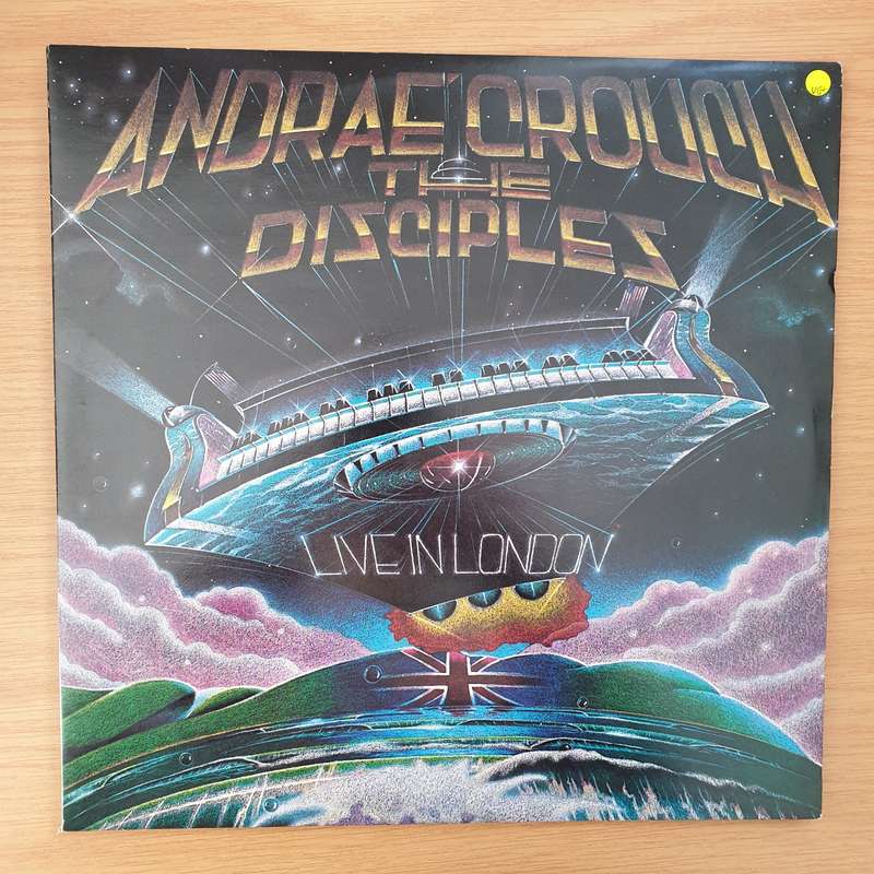 Andraé Crouch & The Disciples  Live In London -  Vinyl LP Record - Very-Good+ Quality (VG+)