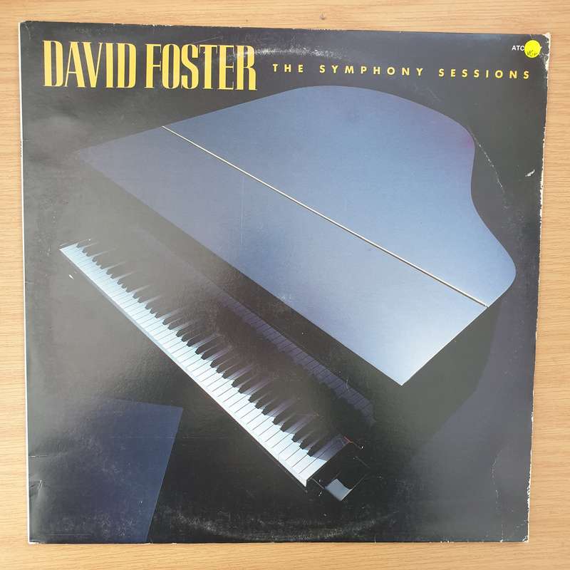 David Foster  The Symphony Sessions -  Vinyl LP Record - Very-Good+ Quality (VG+)
