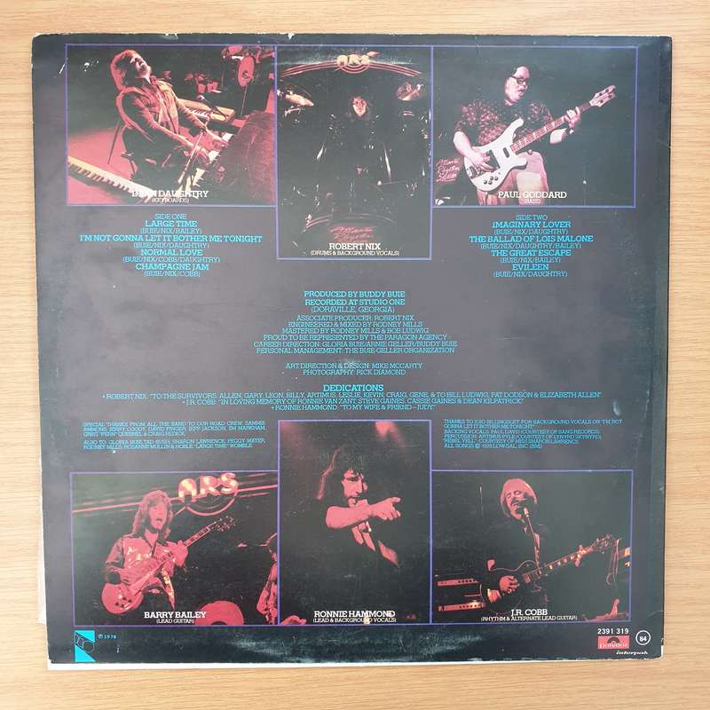 Atlanta Rhythm Section  Champagne Jam -  Vinyl LP Record - Very-Good+ Quality (VG+)