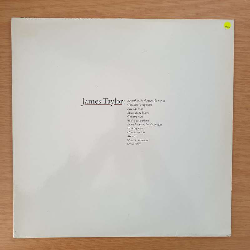 James Taylor  James Taylor's Greatest Hits (Germany Pressing) -  Vinyl LP Record - Very-Good+ ...