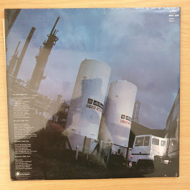 10cc  Live And Let Live (UK Pressing) -  Double Vinyl LP Record - Very-Good+ Quality (VG+)