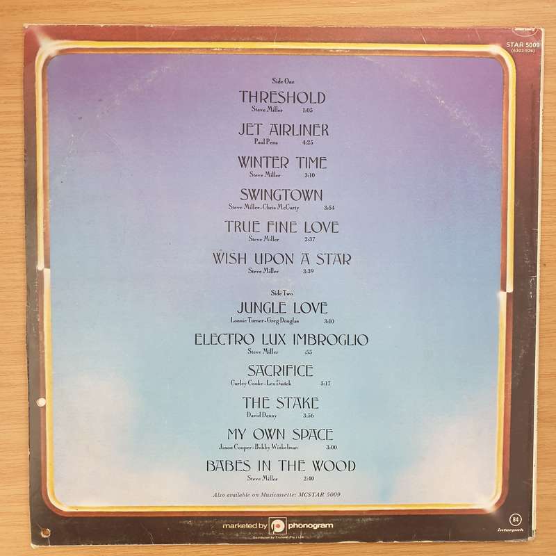 The Steve Miller Band  Book Of Dreams (Star) -  Vinyl LP Record - Very-Good+ Quality (VG+)
