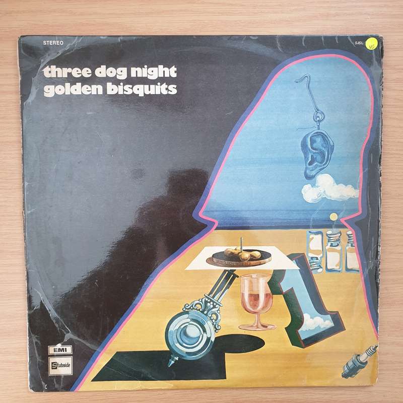 Three Dog Night  Golden Biscuits - Vinyl LP Record - Very-Good Quality (VG) (verry)