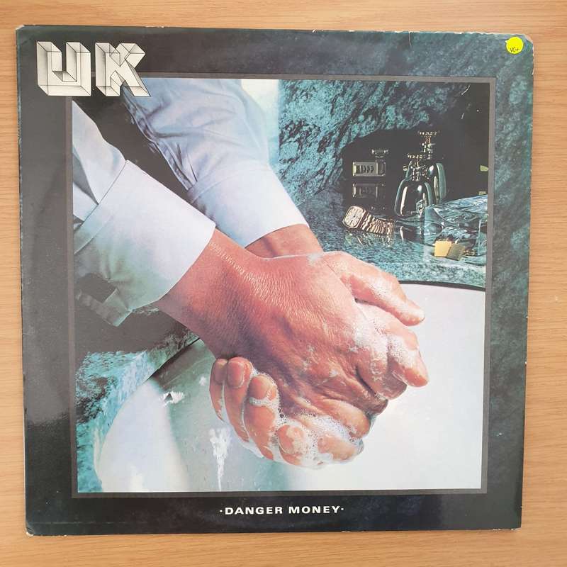 UK  Danger Money -  Vinyl LP Record - Very-Good+ Quality (VG+)