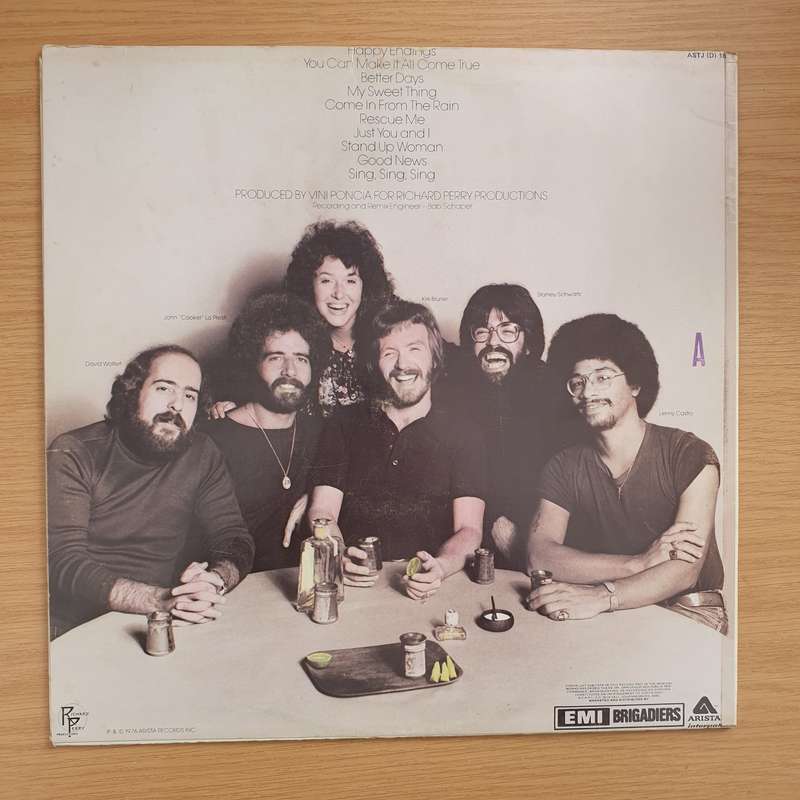 Melissa Manchester  Better Days & Happy Endings -  Vinyl LP Record - Very-Good+ Quality (VG+)