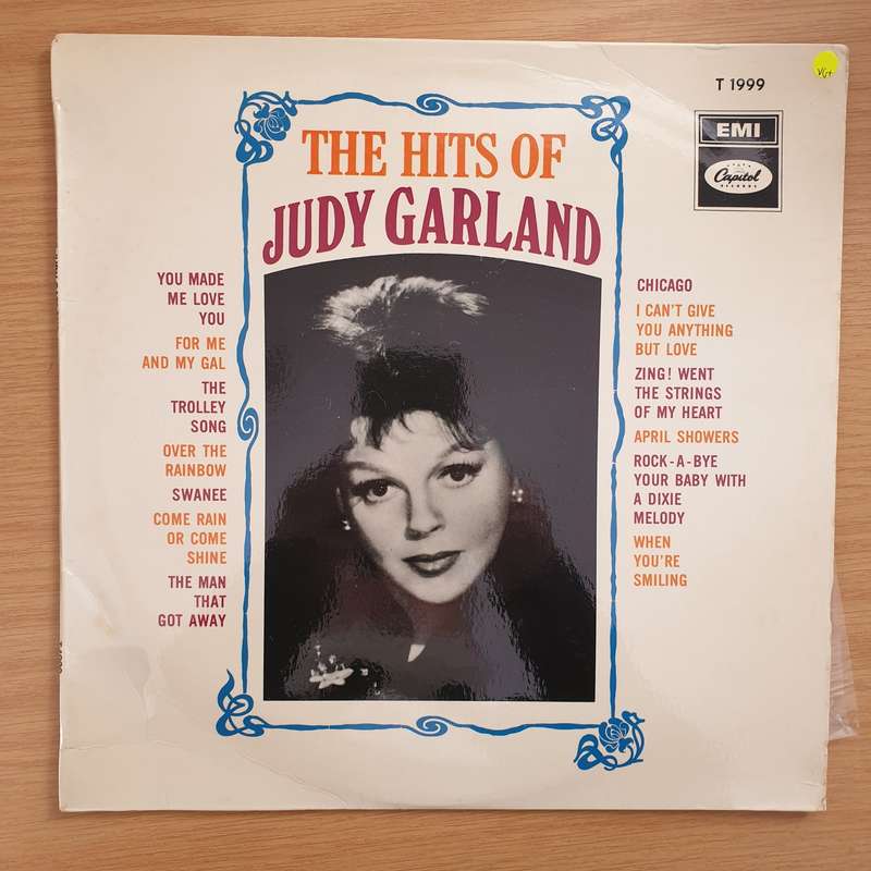 Judy Garland  The Hits Of Judy Garland -  Vinyl LP Record - Very-Good+ Quality (VG+)