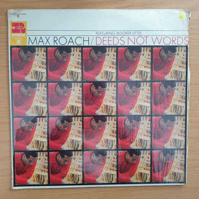 Max Roach Featuring Booker Little  Deeds Not Words - Vinyl LP Record - Very-Good- Quality (VG-...
