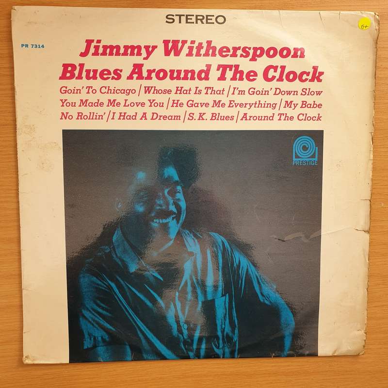 Jimmy Witherspoon  Blues Around The Clock - Vinyl LP Record - Good+ Quality (G+) (gplus)