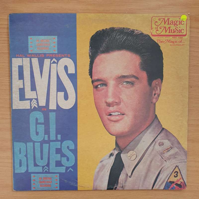 Elvis in GI Blues -  Vinyl LP Record - Very-Good+ Quality (VG+)