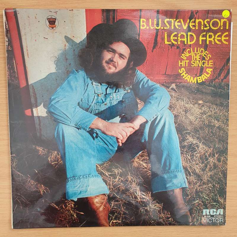 B.W. Stevenson  Lead Free -  Vinyl LP Record - Very-Good+ Quality (VG+)