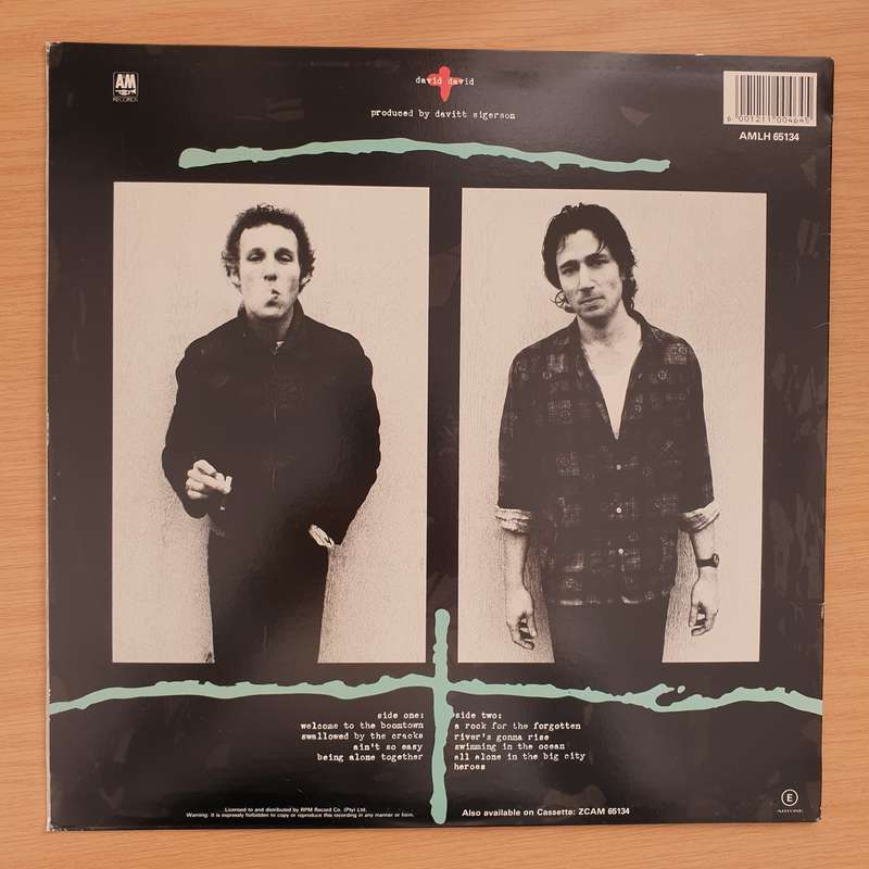 David + David  Boomtown -  Vinyl LP Record - Very-Good+ Quality (VG+)
