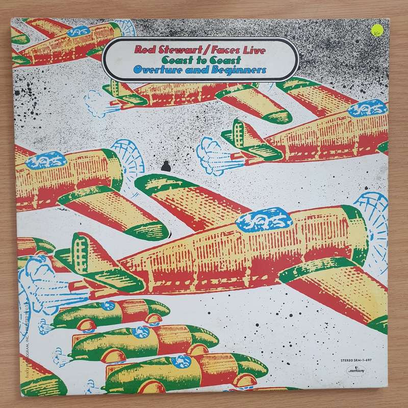 Rod Stewart / Faces  Coast To Coast Overture And Beginners -  Vinyl LP Record - Very-Good+ Qua...