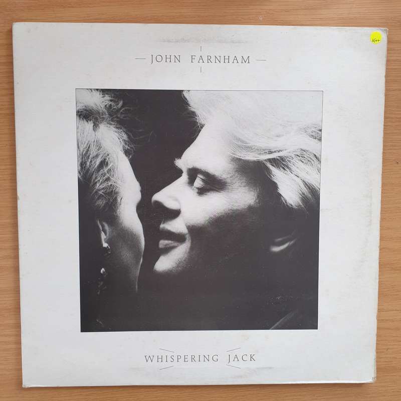 John Farnham  Whispering Jack -  Vinyl LP Record - Very-Good+ Quality (VG+)