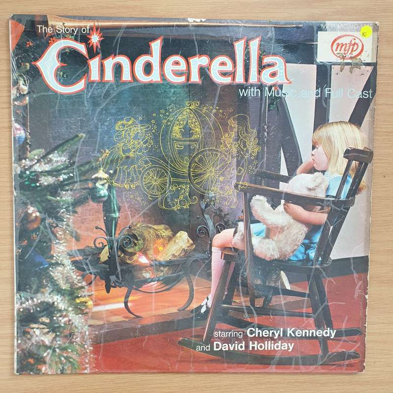 Cinderalla - The Story of - Cheryl Kennedy and David Holliday - Vinyl LP Record - Very-Good Quali...