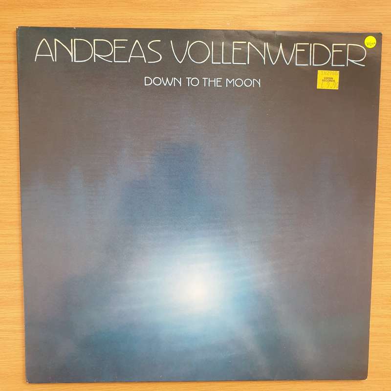 Andreas Vollenweider  Down To The Moon -  Vinyl LP Record - Very-Good+ Quality (VG+)