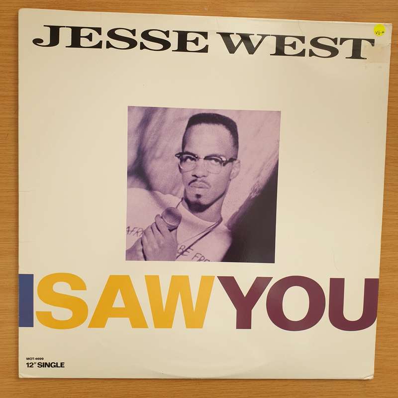 Jesse West  I Saw You -  Vinyl LP Record - Very-Good+ Quality (VG+)