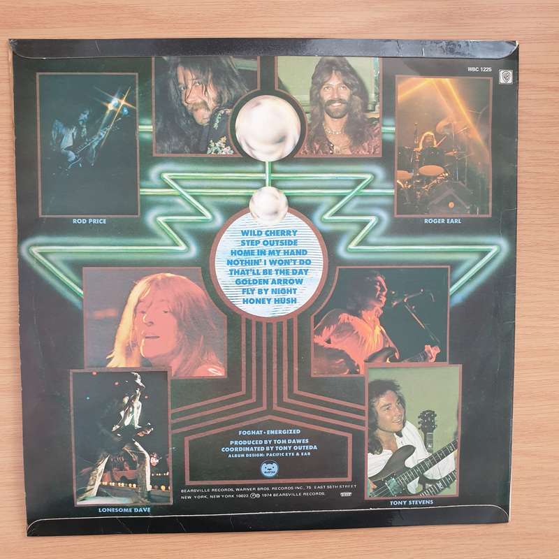 Foghat  Energized -  Vinyl LP Record - Very-Good+ Quality (VG+)