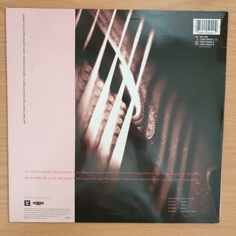 Jane Siberry  Bound By The Beauty -  Vinyl LP Record - Very-Good+ Quality (VG+)