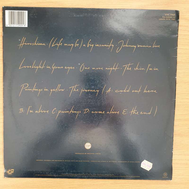 Sandra  Paintings In Yellow -  Vinyl LP Record - Very-Good+ Quality (VG+)
