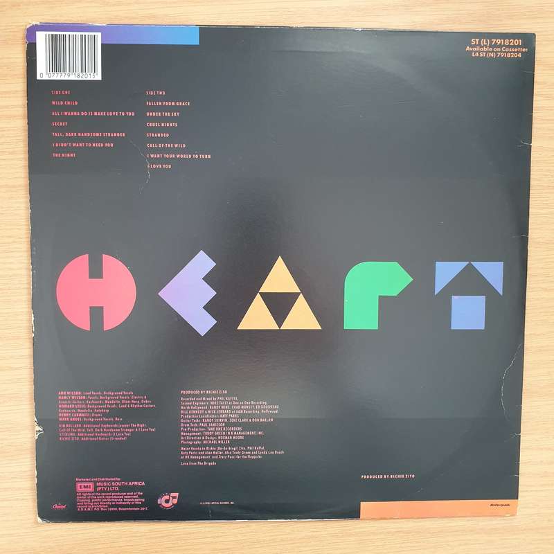 Heart  Brigade -  Vinyl LP Record - Very-Good+ Quality (VG+)