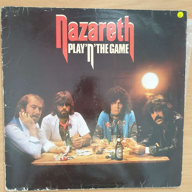 Nazareth  Play 'N' The Game - Vinyl LP Record - Very-Good- Quality (VG-) (minus)