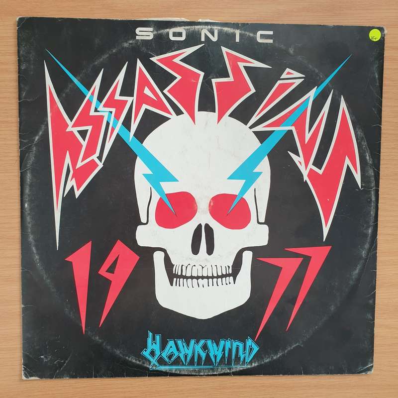 Sonic Assassins  Hawkwind As The Sonic Assassins -  Vinyl LP Record - Very-Good+ Quality (VG+)