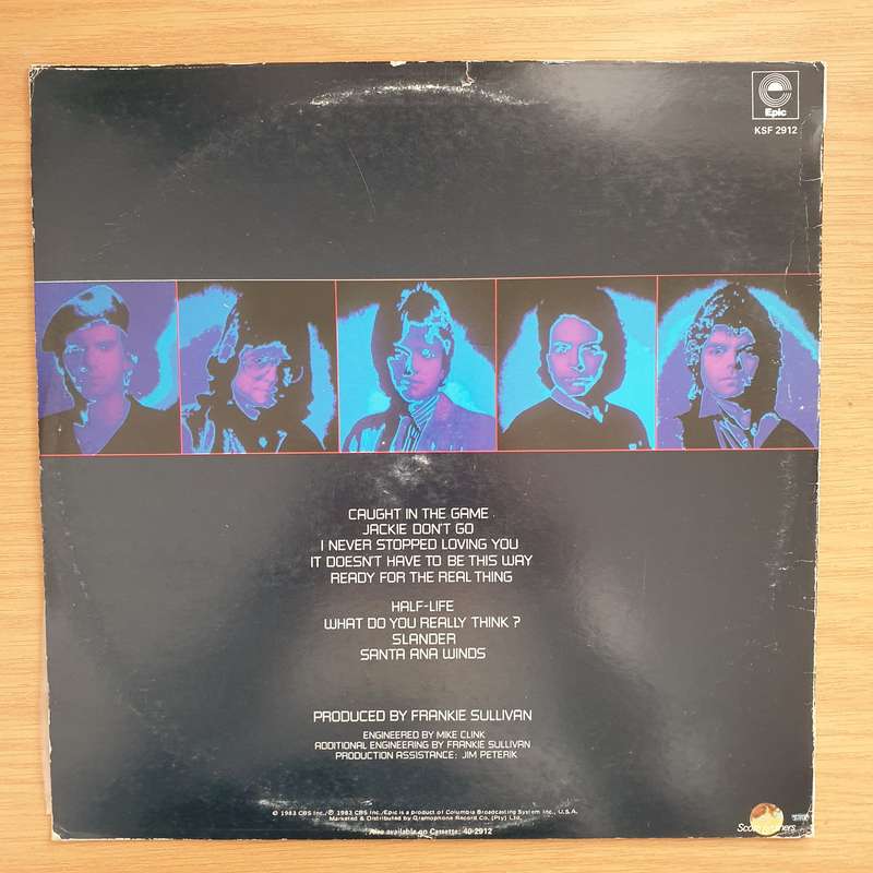 Survivor  Caught In The Game -  Vinyl LP Record - Very-Good+ Quality (VG+)