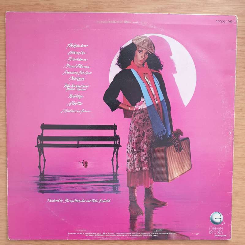 Donna Summer  The Wanderer  - Vinyl LP Record - Opened  - Very-Good Quality (VG)