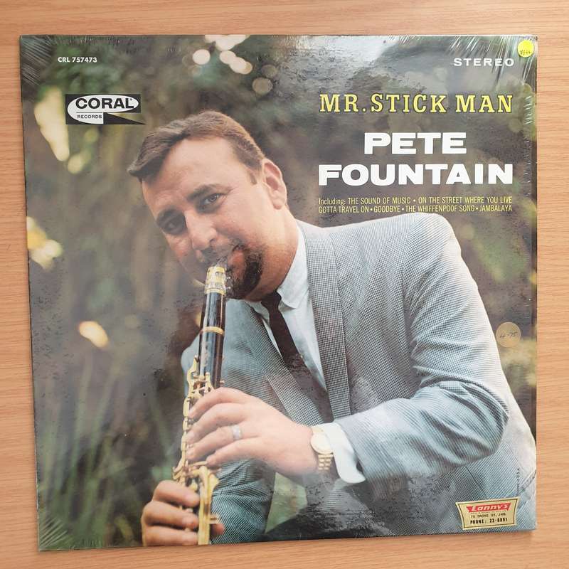 Pete Fountain  Mr. Stick Man -  Vinyl LP Record - Very-Good+ Quality (VG+)