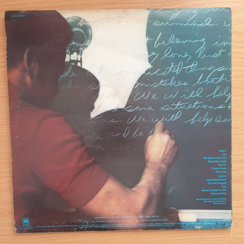 Bill Withers  +'Justments -  Vinyl LP Record - Very-Good+ Quality (VG+)