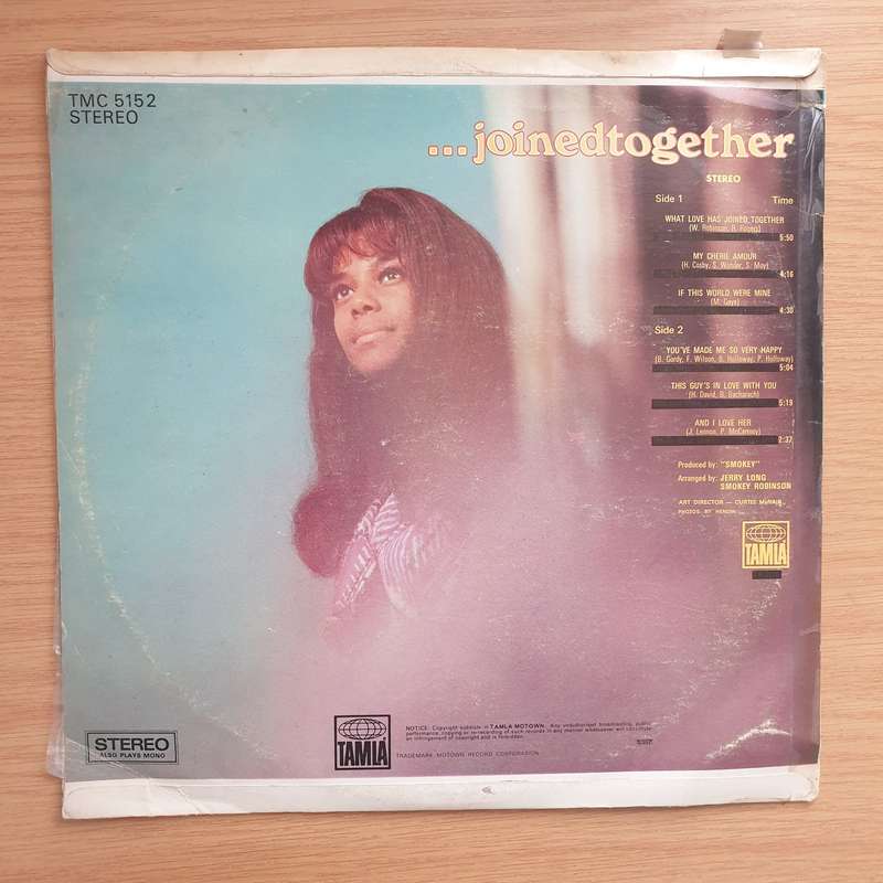 Smokey Robinson & The Miracles  What Love Has Joined Together -  Vinyl LP Record - Very-Good+ ...