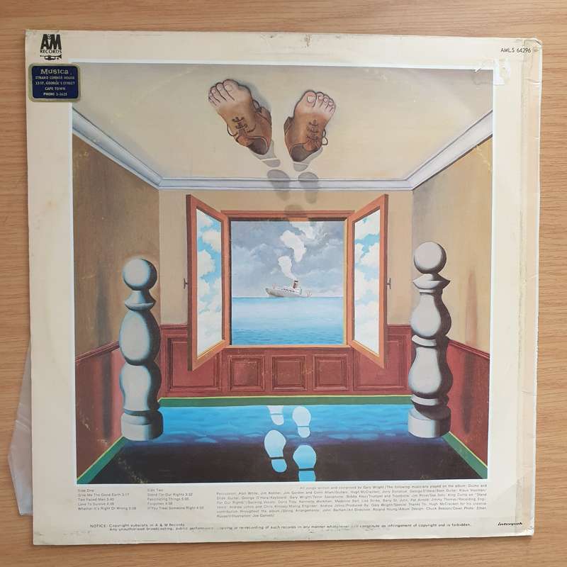 Gary Wright  Footprint -  Vinyl LP Record - Very-Good+ Quality (VG+)