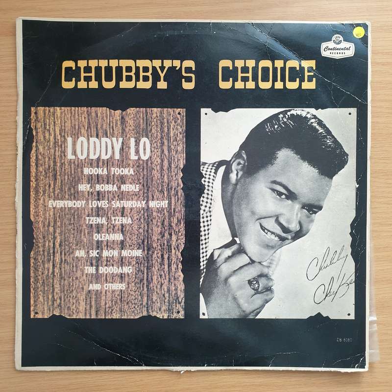 Chubby Checker  Chubby's Choice - Vinyl LP Record - Very-Good Quality (VG) (verry)