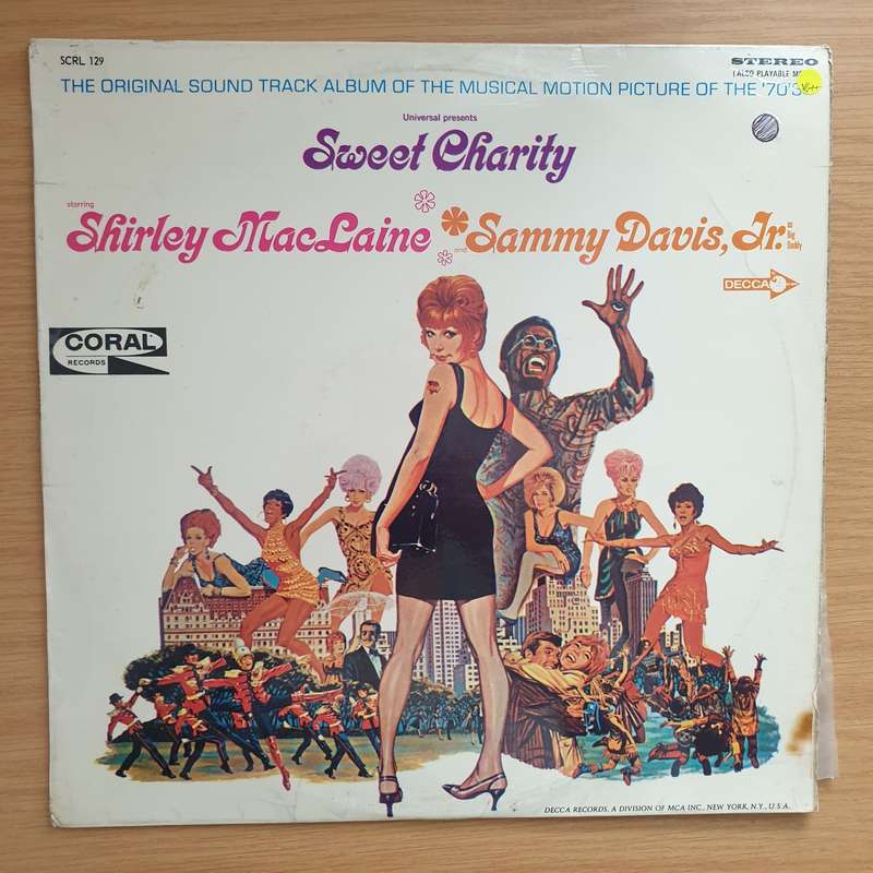 Sweet Charity (Original Soundtrack Album) - Shirley MacLaine and Sammy Davis Jr. -  Vinyl LP Reco...