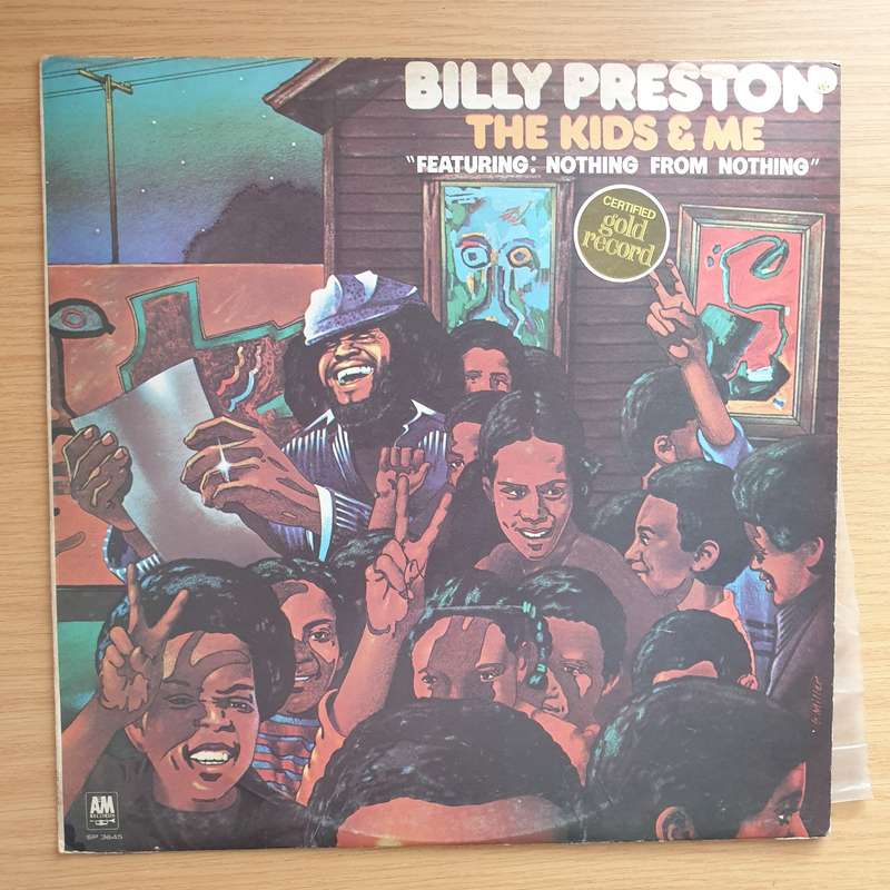Billy Preston  The Kids & Me - Vinyl LP Record - Very-Good+ Quality (VG+)